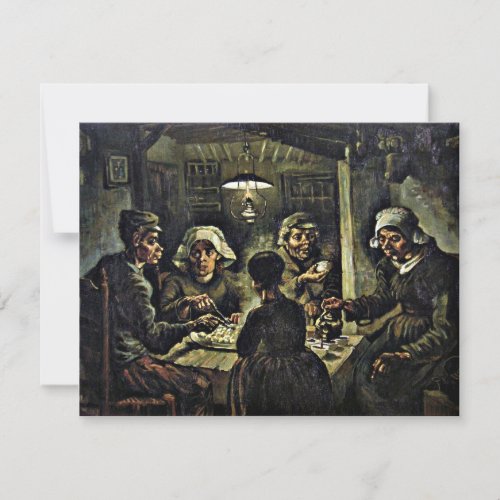 Van Gogh _ The Potato Eaters Card
