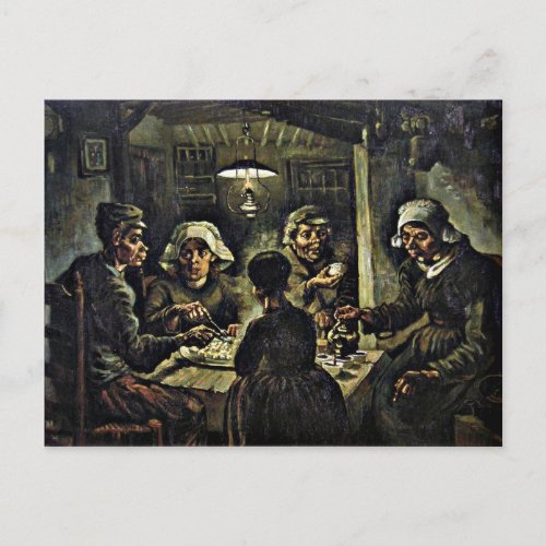 Van Gogh _ The Potato Eaters Postcard