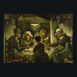 Van Gogh - The Potato Eaters Poster<br><div class="desc">The Potato Eaters by Vincent Van Gogh. For more poster-ready images from Zedign Art Series Book 36 "Vincent Van Gogh - Paintings & Drawings Vol 1",  visit https://books.zedign.com/zas/36.html</div>