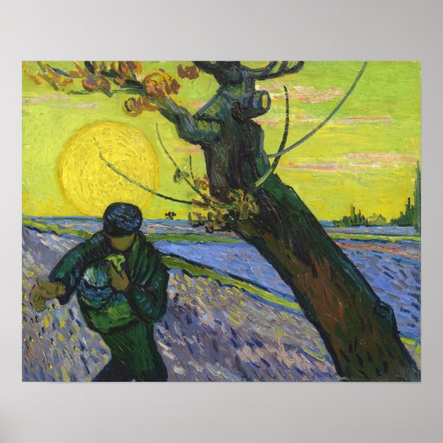 Van Gogh - The Sower Poster (Front)