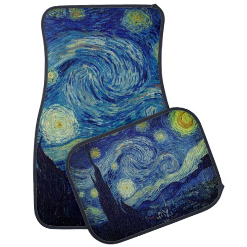 Van Gogh _ The Starry Night Car Floor Mat