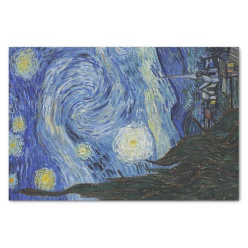 Van Gogh The Starry Night Print Tissue Paper
