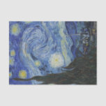 Van Gogh The Starry Night Print Tissue Paper<br><div class="desc">Van Gogh The Starry Night Tissue Paper. Use it for a decoupage project,  a furniture project or what a special way to finish off your special gift! Don't forget to look for coordinating wrapping paper & bags.</div>
