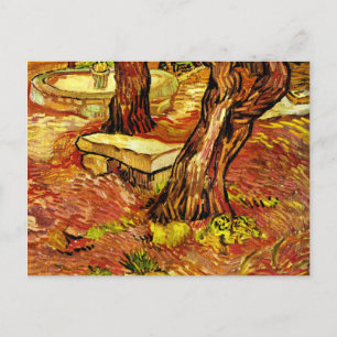 Van Gogh - The Stone Bench Postcard