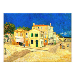 Van Gogh, The Yellow House,  Photo Print