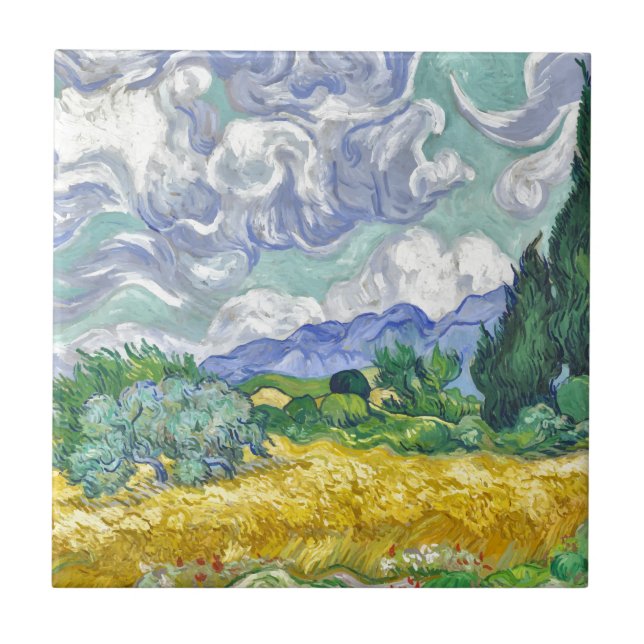Van gogh tile (Front)