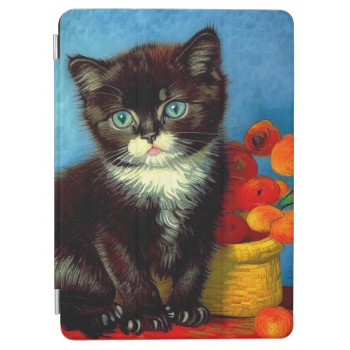 Van Gogh Tuxedo Cat  iPad Air Cover