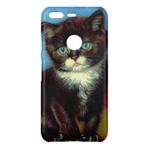 Van Gogh Tuxedo Cat  Uncommon Google Pixel Case