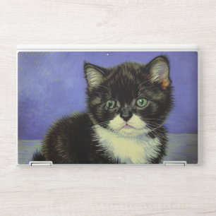 Van Gogh Tuxedo Kitten HP Laptop Skin