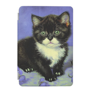 Van Gogh Tuxedo Kitten iPad Mini Cover