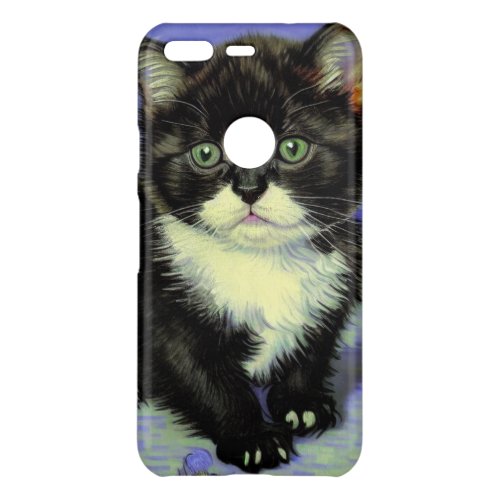 Van Gogh Tuxedo Kitten Uncommon Google Pixel Case