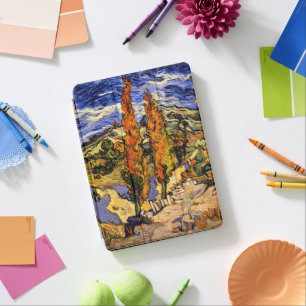 Van Gogh - Two Poplars on a Hill iPad Pro Cover