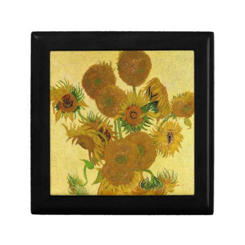 Van Gogh _ Vase with 15 Sunflowers Gift Box