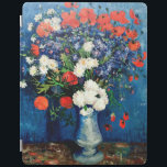 Van Gogh - Vase with Cornflowers and Poppies iPad Smart Cover<br><div class="desc">Vincent van Gogh floral painting,  Vase with Cornflowers and Poppies</div>