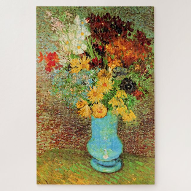 Van Gogh - Vase with Daisies, Anemones, Jigsaw Puzzle (Vertical)