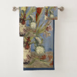 Van Gogh Vase with Gladioli and Chinese Asters Bat Bath Towel Set<br><div class="desc">The decoration on this product was inspired by  'Vase with Gladioli and Chinese Asters' painted in 1886 by Dutch painter Vincent van Gogh (1853-1890).</div>