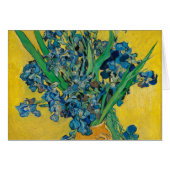 Van Gogh Vase with Irises Classic Impressionism (Front Horizontal)