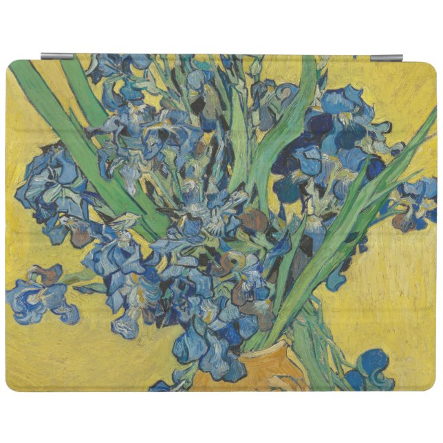 Van Gogh Vase with Irises Classic Impressionism iPad Smart Cover (Horizontal)