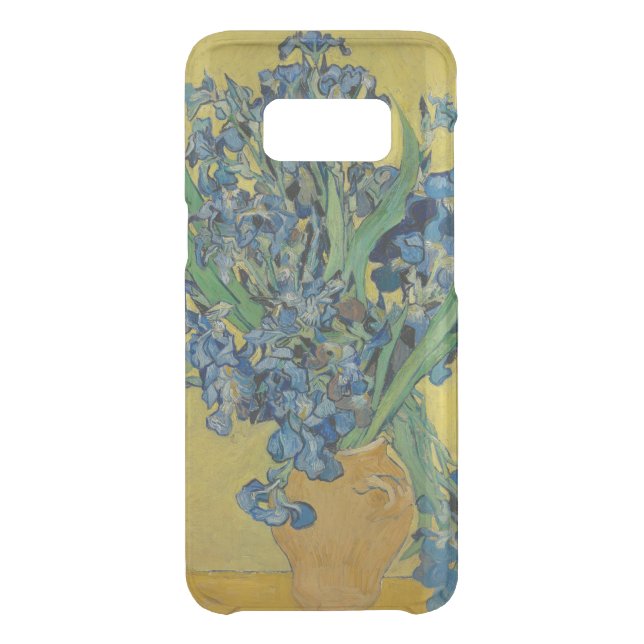 Van Gogh Vase with Irises Classic Impressionism Uncommon Samsung Galaxy Case (Back)