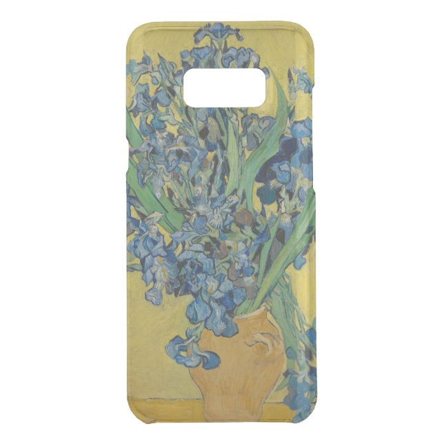 Van Gogh Vase with Irises Classic Impressionism Uncommon Samsung Galaxy Case (Back)
