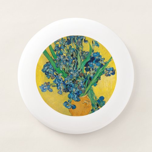 Van Gogh Vase with Irises Classic Impressionism Wham_O Frisbee