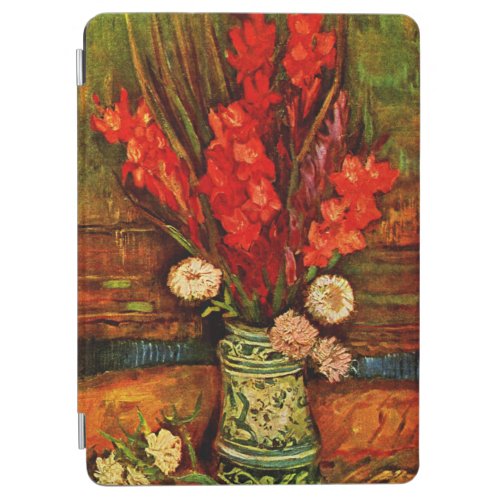 Van Gogh _ Vase with Red Gladiolas iPad Air Cover