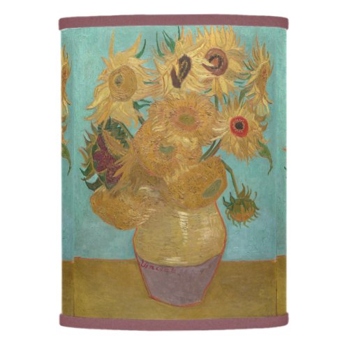 Van Gogh Vase with Twelve Sunflowers Lamp Shade
