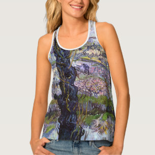 Van Gogh View Arles Flowering Garden Tank Top
