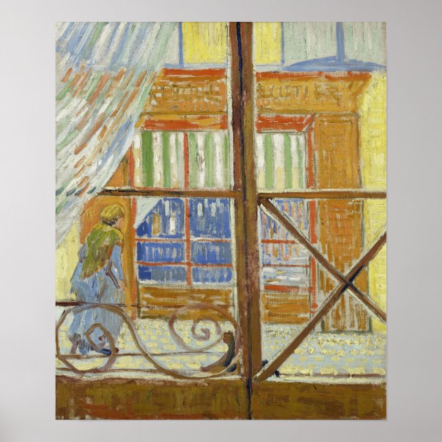 Van Gogh - View Of A Butcher's Shop Poster (Front)