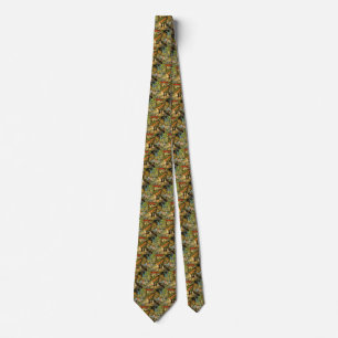 Van Gogh Village Street and Steps Auvers, Figures Neck Tie