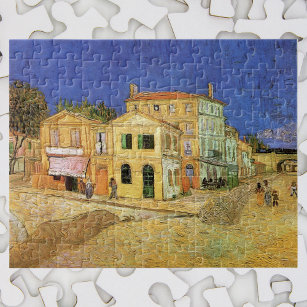 Van Gogh Vincent's House in Arles, Yellow House Jigsaw Puzzle