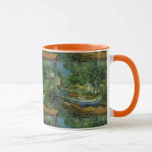 Van Gogh Vintage Bank of the Oise at Auvers Mug