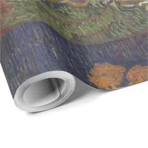 Van Gogh Vintage Bouquet of Flowers in a Vase Wrapping Paper