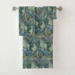 Van Gogh Vintage Great Peacock Moth Bath Towel Set<br><div class="desc">Incorporated into this design is a beautiful print of "Great Peacock Moth" | Vincent van Gogh | oil on canvas | circa 1889 | Current location of original Van Gogh Museum, Amsterdam. Vincent van Gogh (1853 – 1890) was a Dutch Post-Impressionist painter who in just over a decade created approximately...</div>