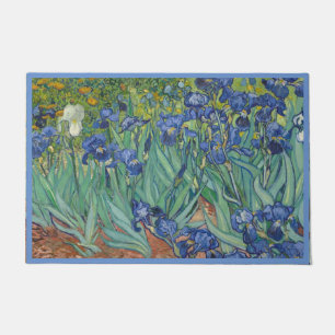 Van Gogh Vintage Irises Doormat
