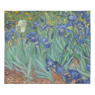 Van Gogh Vintage Irises  Duvet Cover