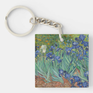 Van Gogh Vintage Irises        Keychain