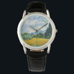 Van Gogh Wheat Field with Cypresses. Impressionism Watch<br><div class="desc">Van Gogh "Wheat Field with Cypresses" watch.</div>