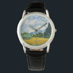 Van Gogh Wheat Field with Cypresses. Impressionism Watch<br><div class="desc">Van Gogh "Wheat Field with Cypresses" watch.</div>