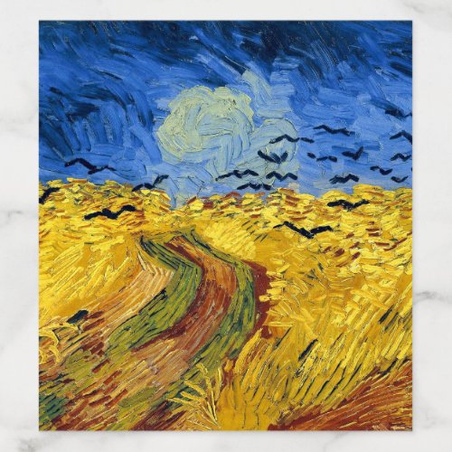 Van Gogh Wheat Fields impressionist Painting Envelope Liner