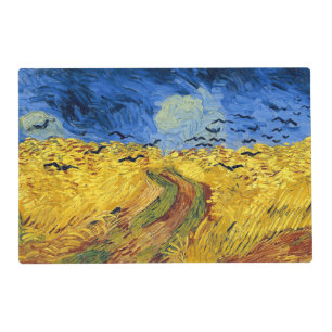 Van Gogh Wheat Fields impressionist Painting Placemat