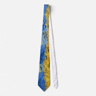 Van Gogh Wheat Fields impressionist Painting Tie