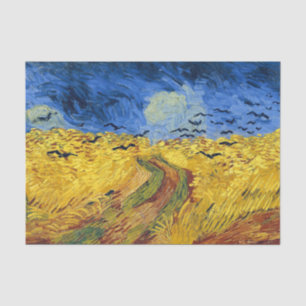 Van Gogh Wheat Fields impressionist Painting Tissue Paper