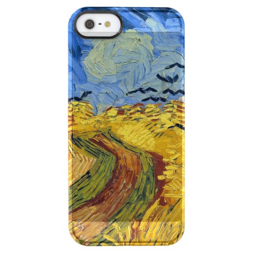 Van Gogh Wheat Fields impressionist Painting Clear iPhone SE55s Case