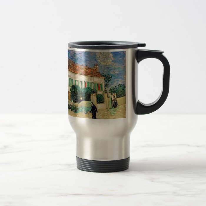 Van Gogh White house night Coffee Mugs