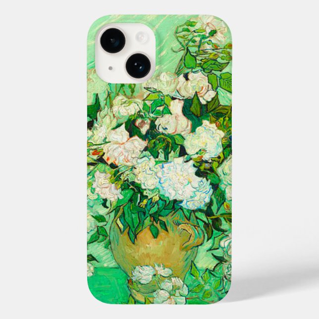 Van Gogh White Roses Case-Mate iPhone Case (Back)