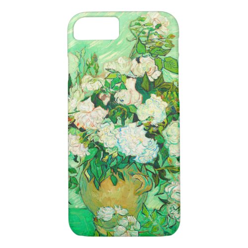 Van Gogh White Roses iPhone 87 Case