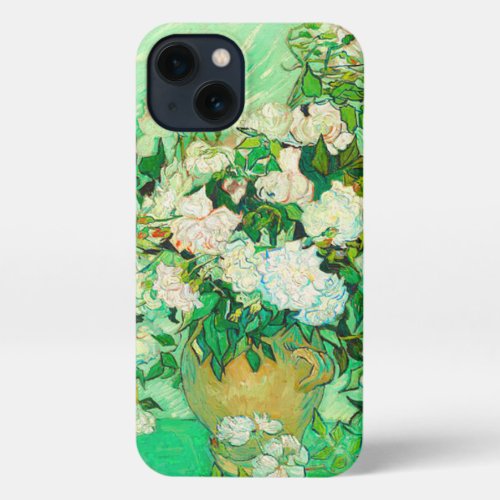 Van Gogh White Roses iPhone 13 Case