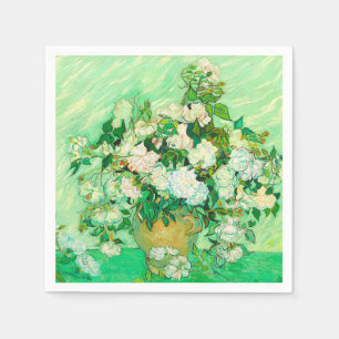 Van Gogh White Roses Napkins