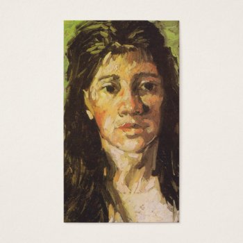 Van Gogh | Woman With Her Hair Loose by _vangoghart at Zazzle